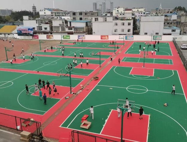 硅PU籃球場(chǎng)